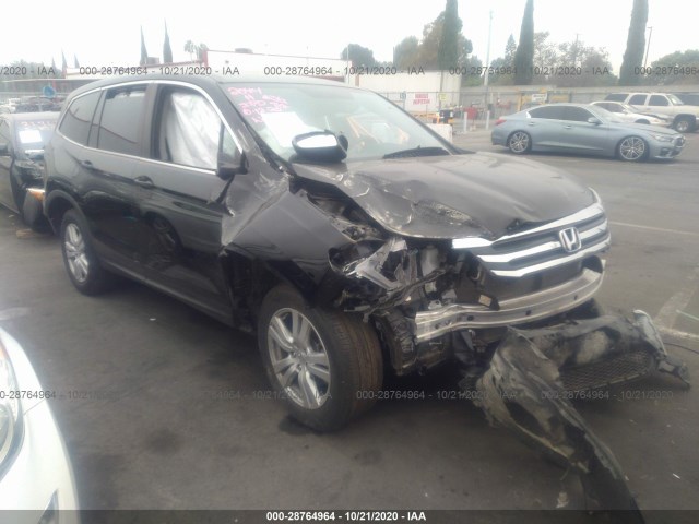 honda pilot 2018 5fnyf5h11jb016206