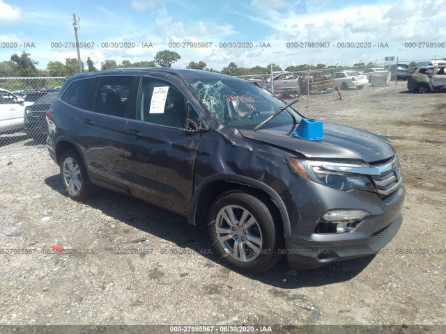 honda pilot 2016 5fnyf5h12gb025117