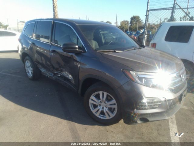 honda pilot 2018 5fnyf5h12jb033130