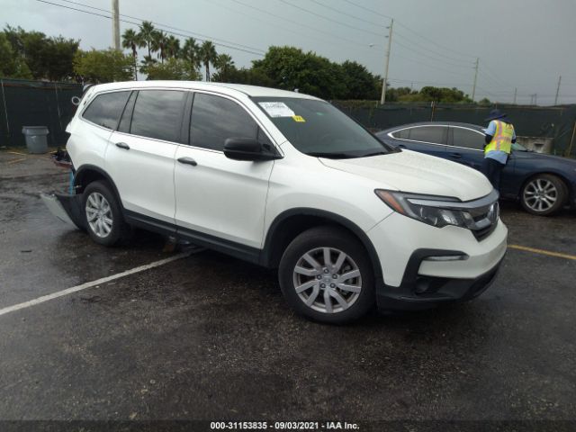 honda pilot 2019 5fnyf5h13kb021540