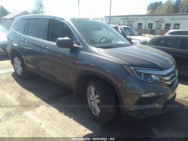 honda pilot 2016 5fnyf5h15gb021546