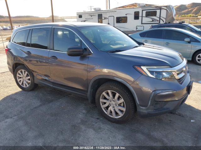 honda pilot 2019 5fnyf5h18kb037877