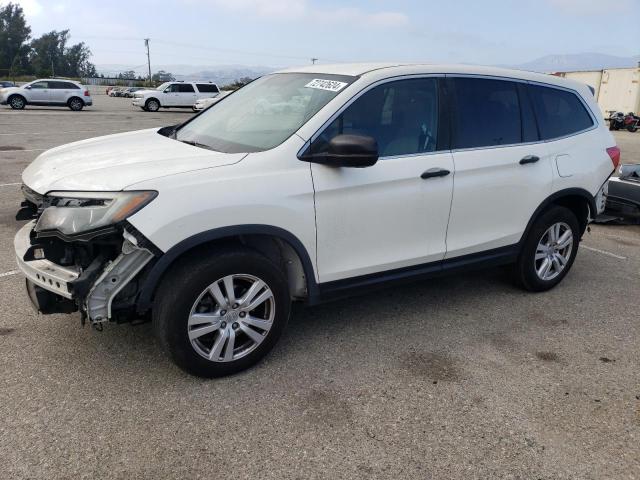 honda pilot lx 2018 5fnyf5h1xjb019220