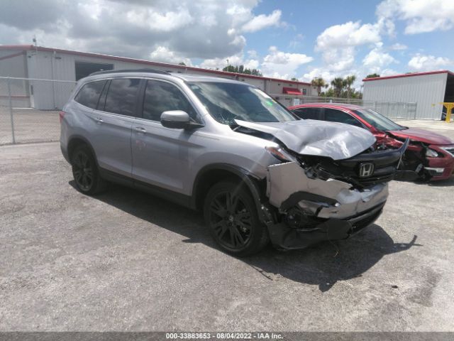 honda pilot 2021 5fnyf5h21mb028885