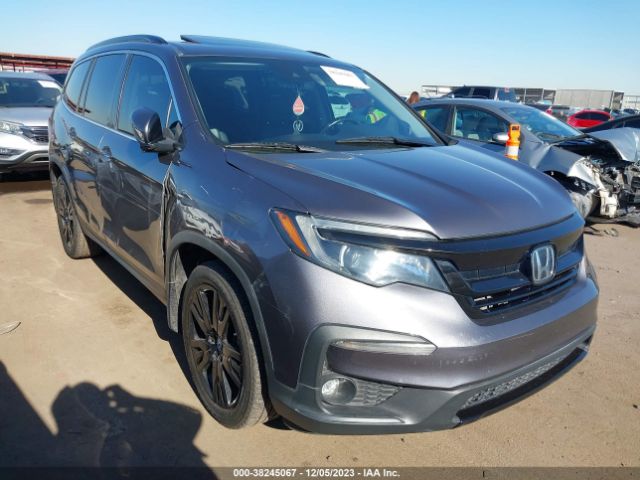 honda pilot 2021 5fnyf5h22mb005440