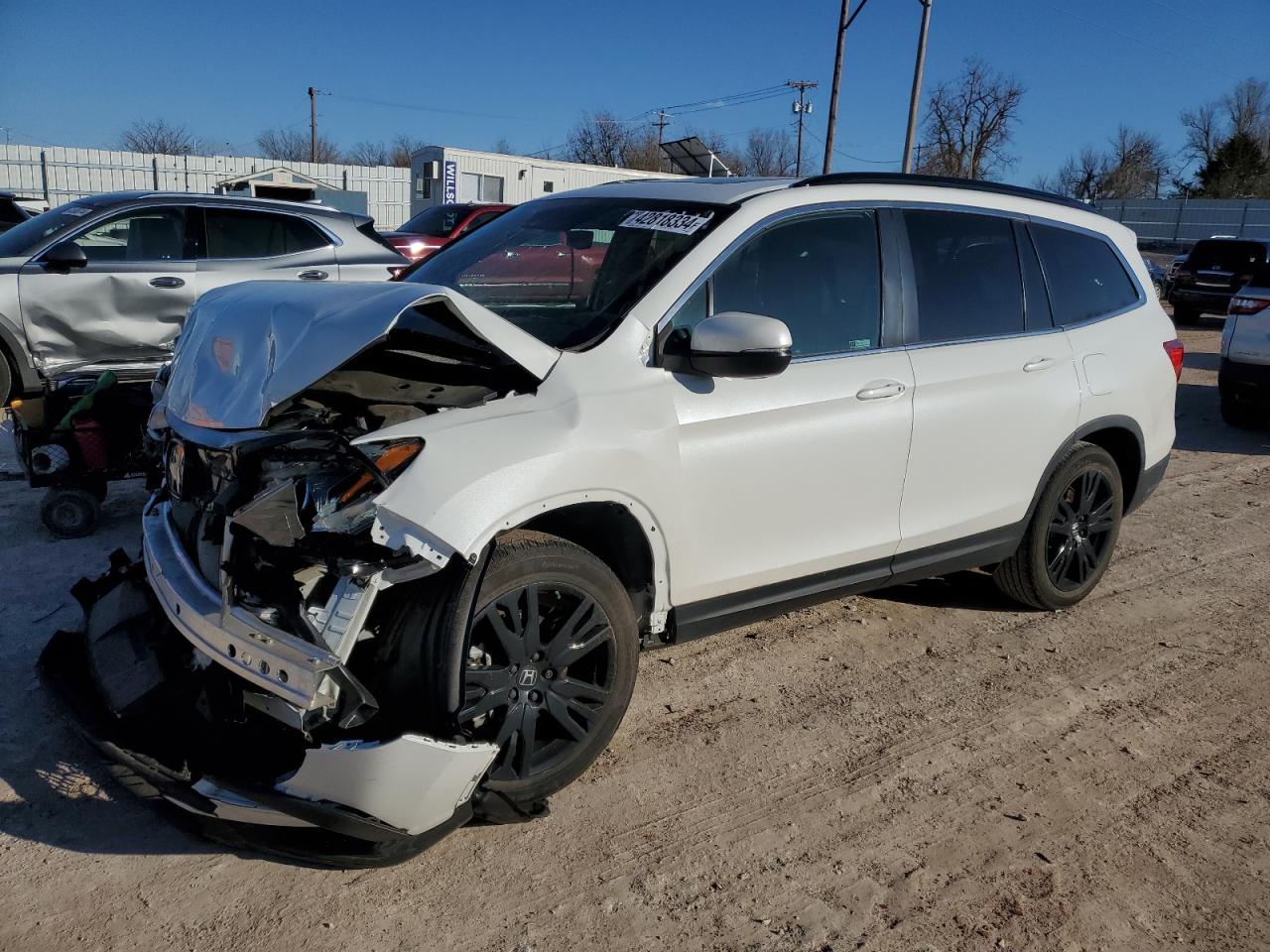 honda pilot 2022 5fnyf5h22nb009411