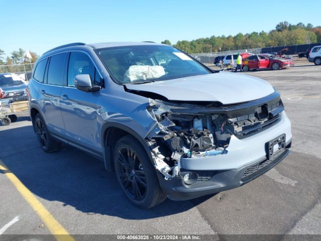 honda pilot 2022 5fnyf5h22nb031358