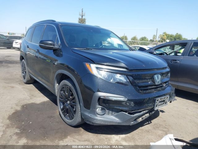 honda pilot 2021 5fnyf5h25mb015122