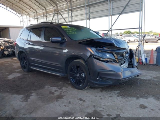 honda pilot 2021 5fnyf5h25mb046628