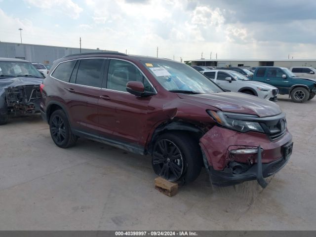 honda pilot 2022 5fnyf5h25nb035968