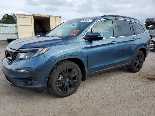 honda pilot 2021 5fnyf5h26mb040742