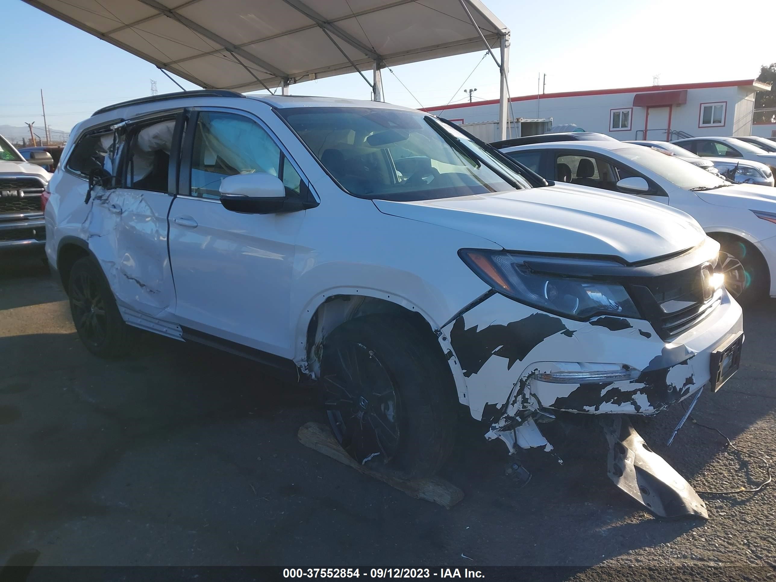 honda pilot 2021 5fnyf5h29mb011932