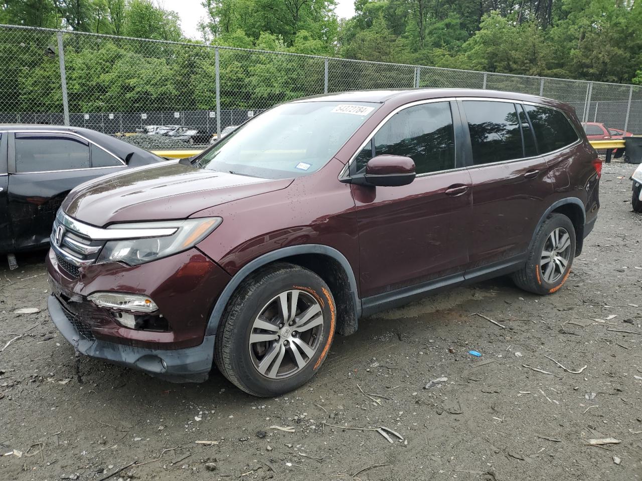 honda pilot 2016 5fnyf5h30gb059834