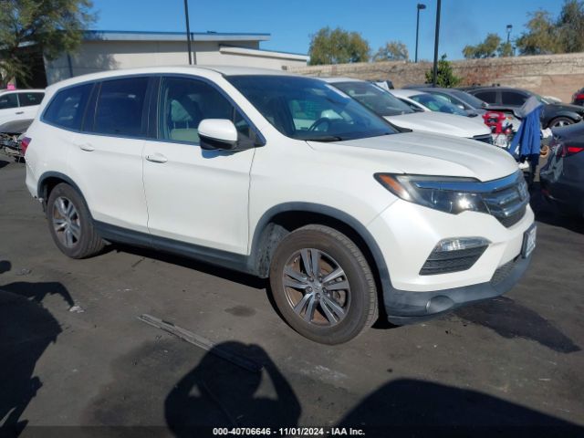 honda pilot 2017 5fnyf5h31hb042509