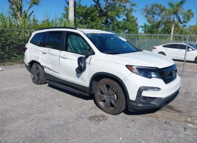 honda pilot 2022 5fnyf5h33nb031636