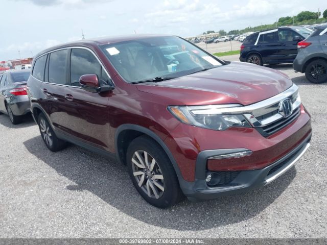 honda pilot 2021 5fnyf5h34mb019588