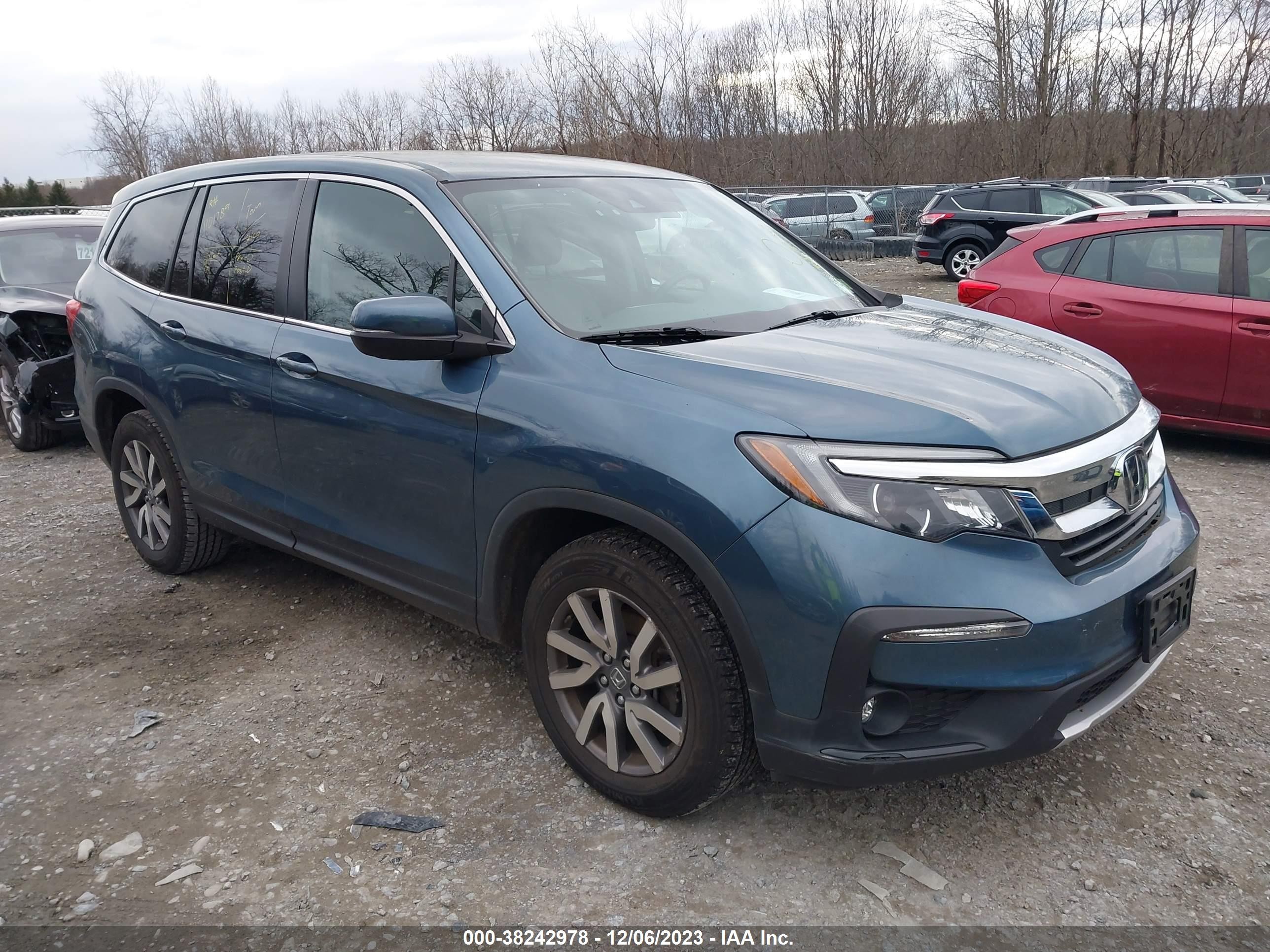 honda pilot 2020 5fnyf5h35lb026466