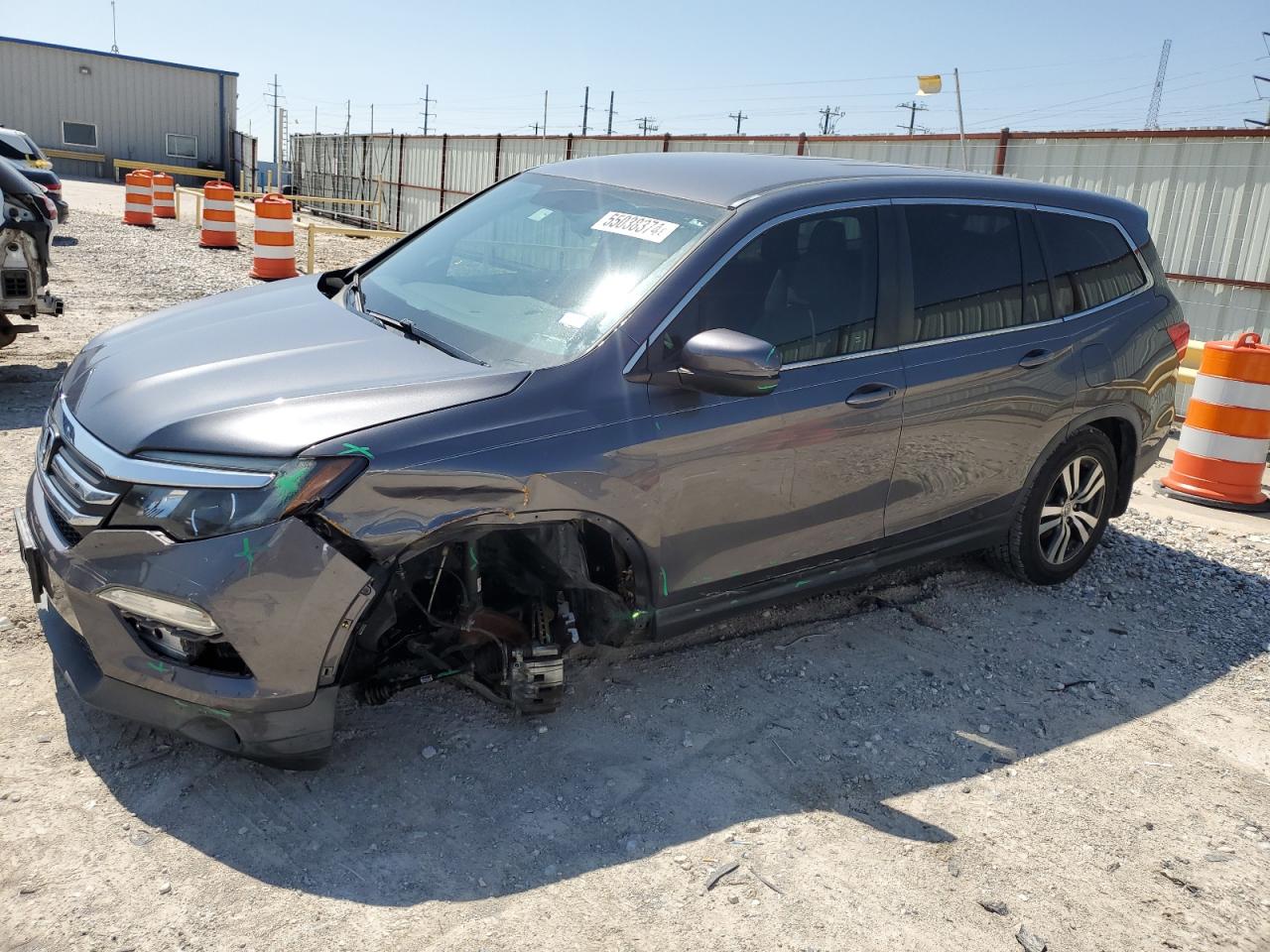 honda pilot 2016 5fnyf5h37gb011828