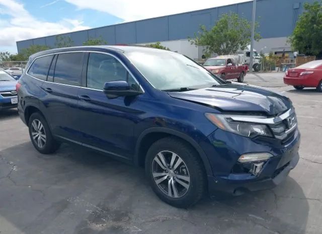 honda pilot 2016 5fnyf5h38gb034650