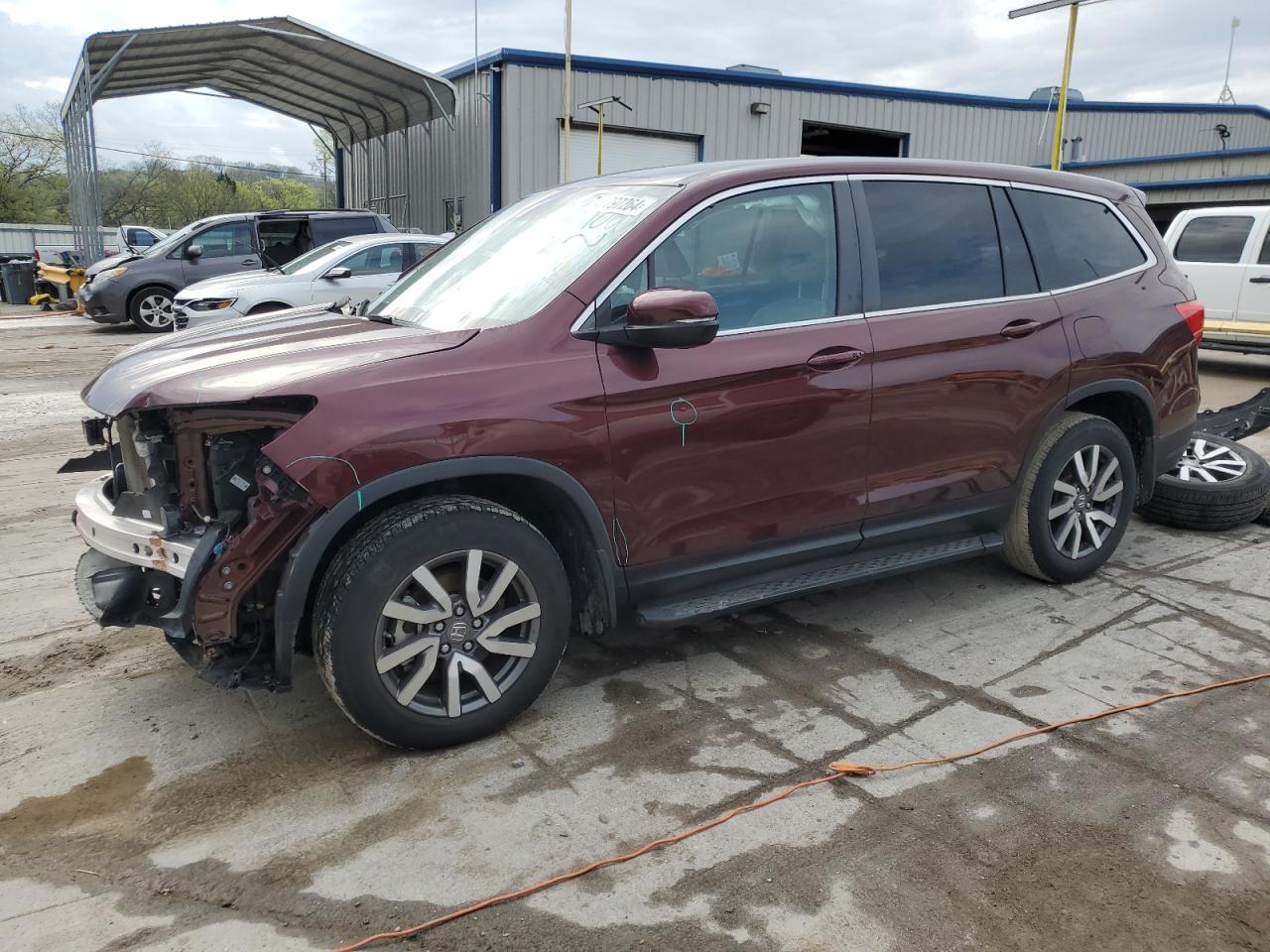 honda pilot 2021 5fnyf5h38mb019576