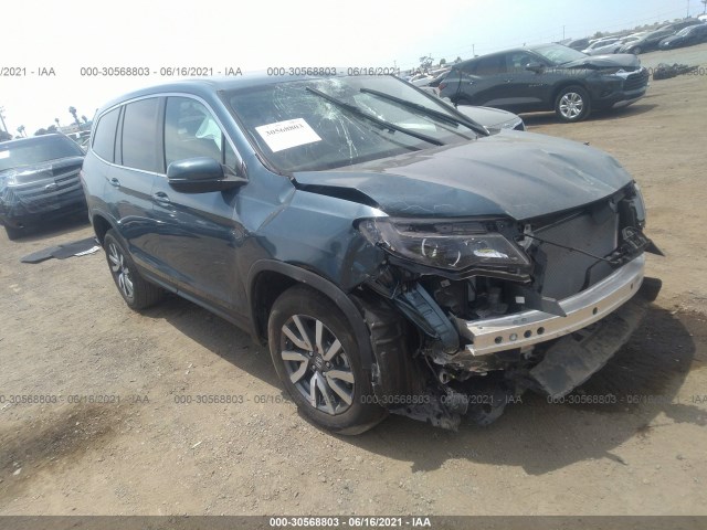 honda pilot 2021 5fnyf5h39mb010014