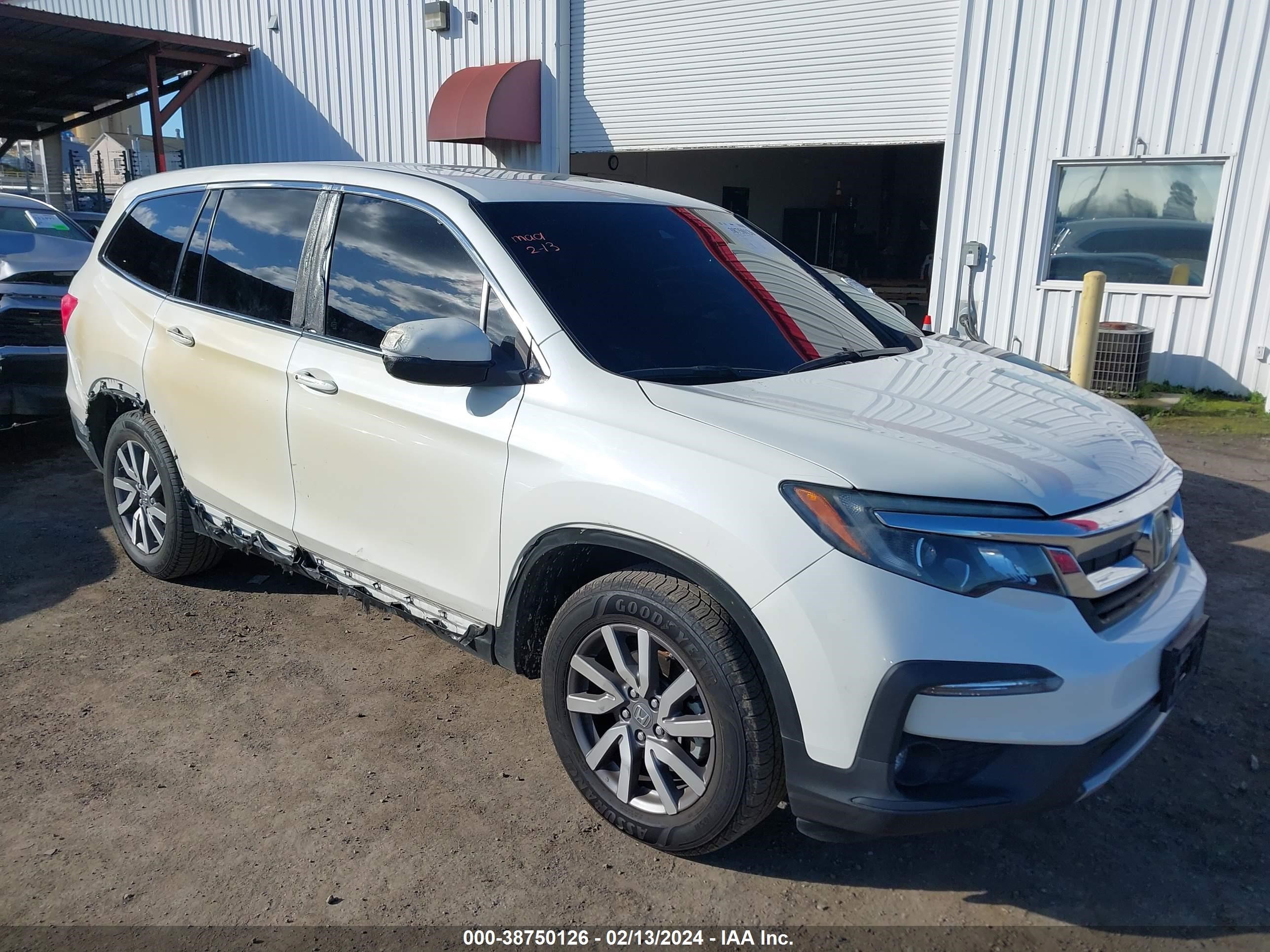 honda pilot 2019 5fnyf5h47kb000538