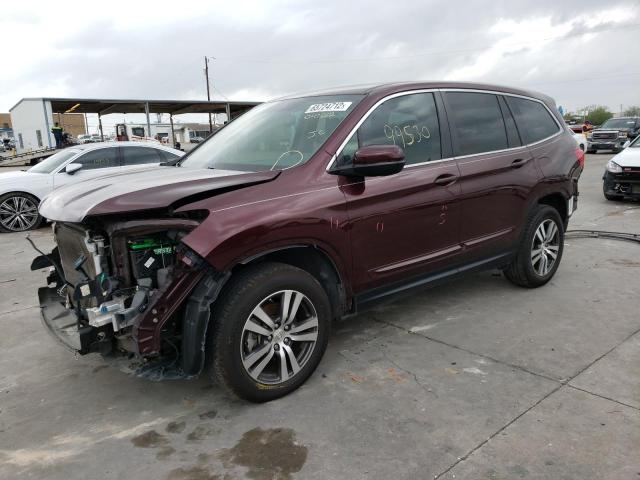 honda pilot exl 2016 5fnyf5h51gb047662