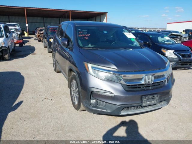 honda pilot 2019 5fnyf5h51kb024732