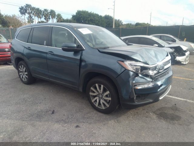 honda pilot 2021 5fnyf5h52mb017081