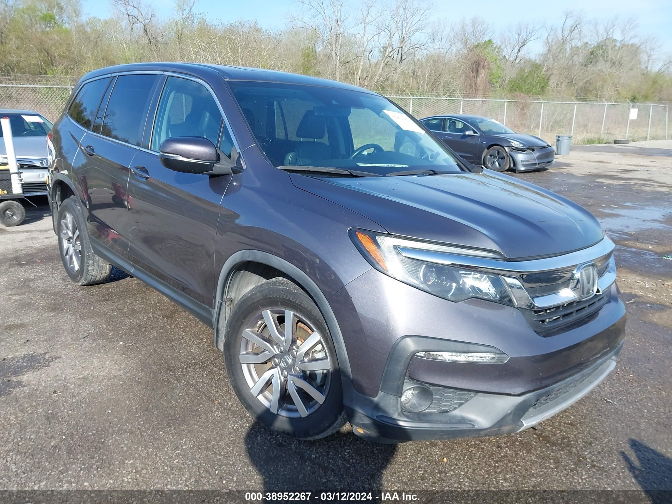 honda pilot 2019 5fnyf5h54kb044103