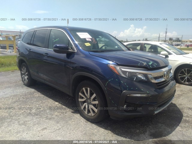 honda pilot 2020 5fnyf5h54lb019462