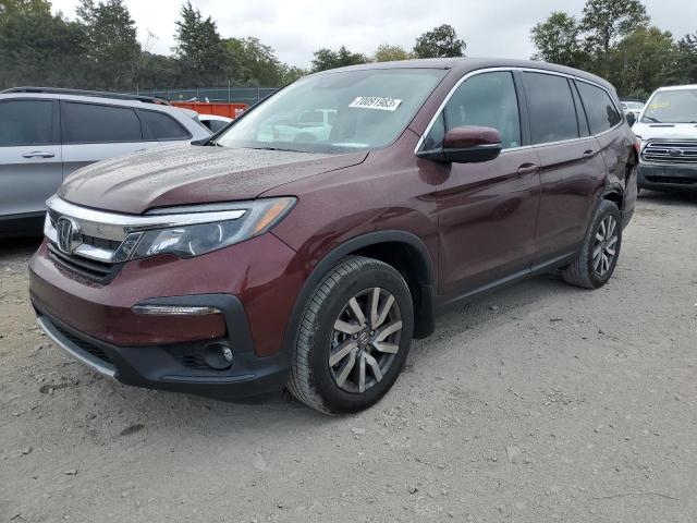 honda pilot 2021 5fnyf5h54mb017955