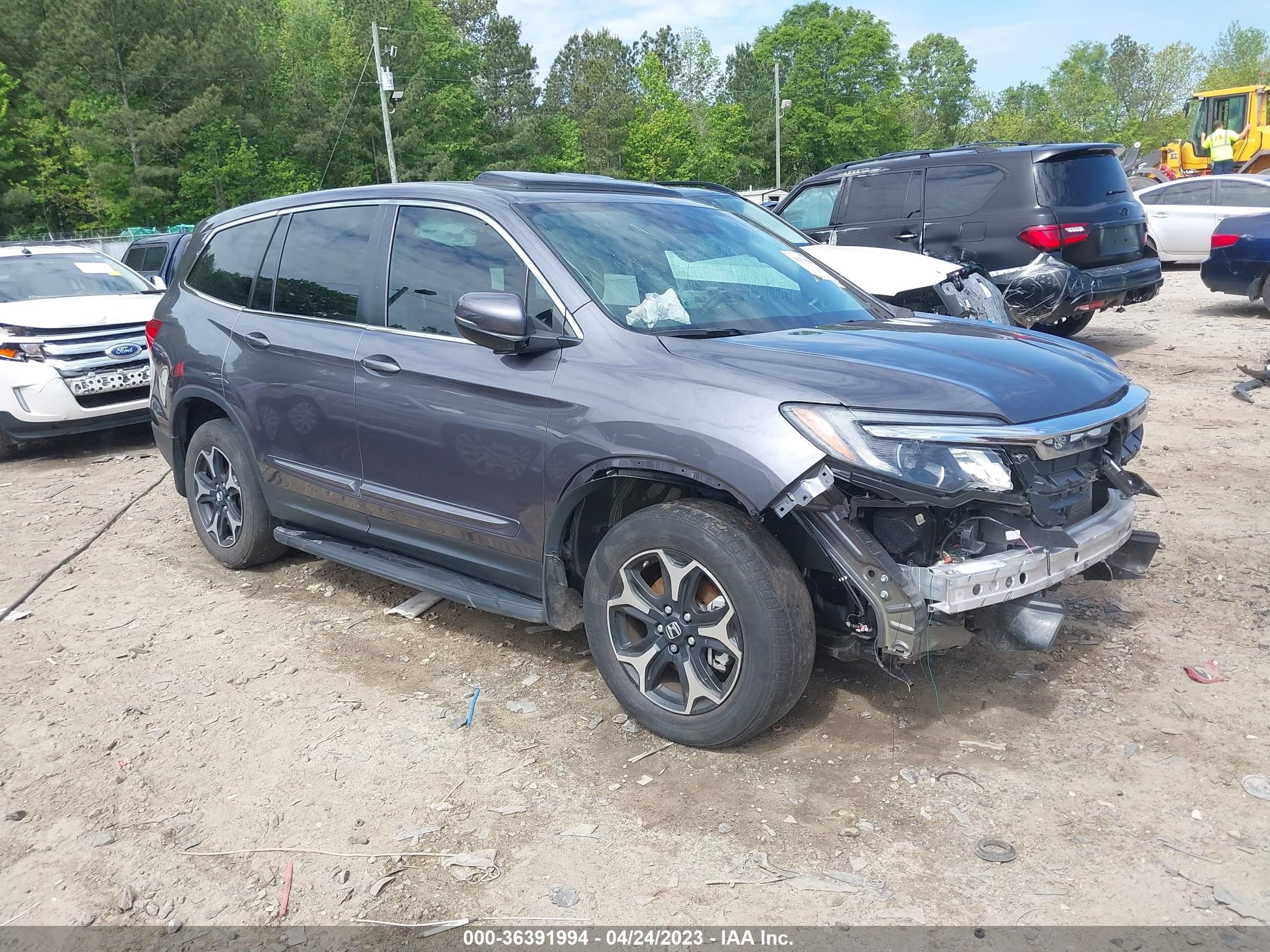 honda pilot 2021 5fnyf5h54mb030592