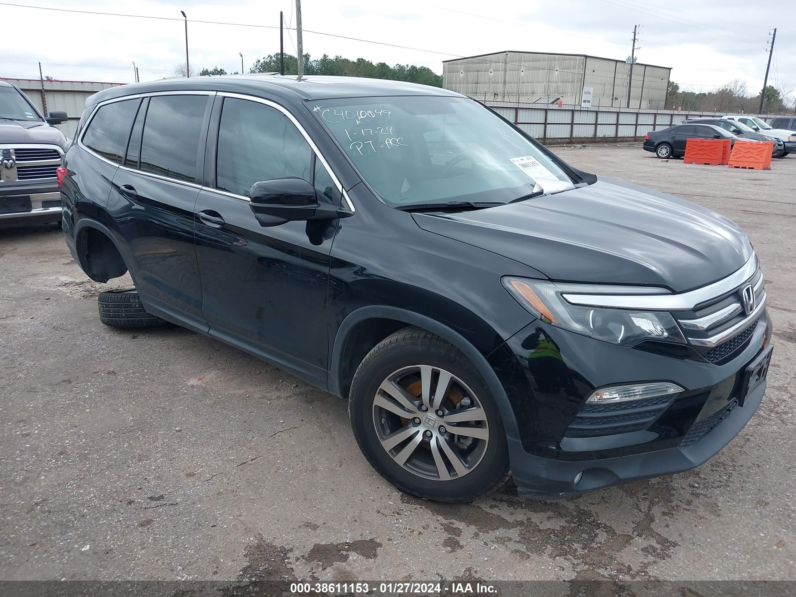 honda pilot 2016 5fnyf5h55gb060334