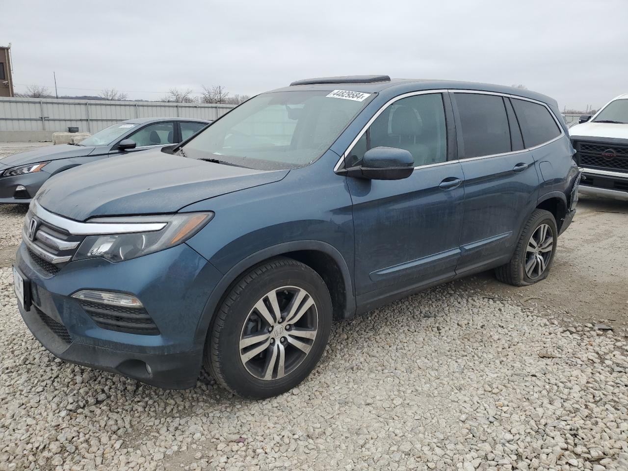 honda pilot 2017 5fnyf5h55hb025519