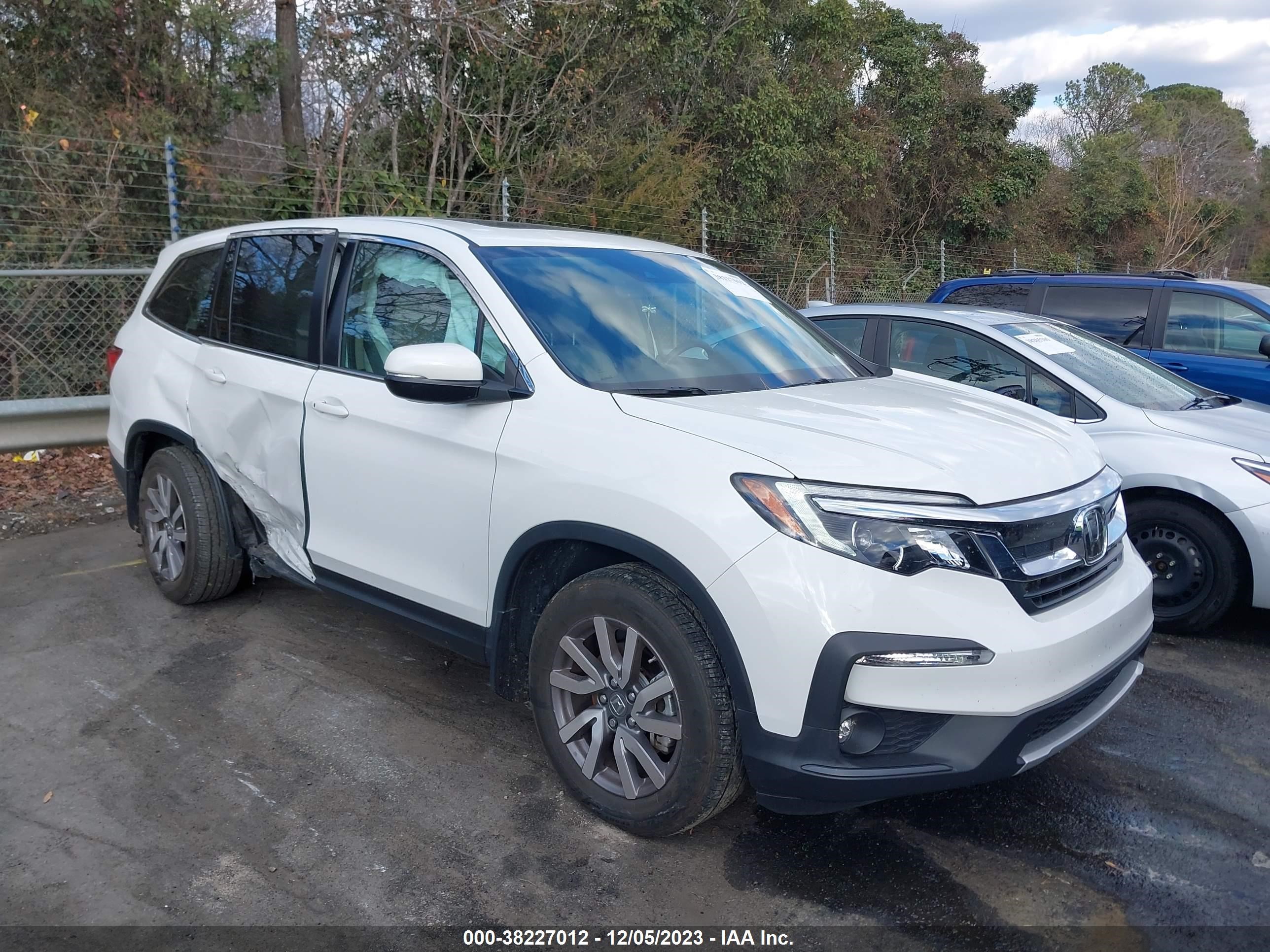 honda pilot 2022 5fnyf5h55nb011843