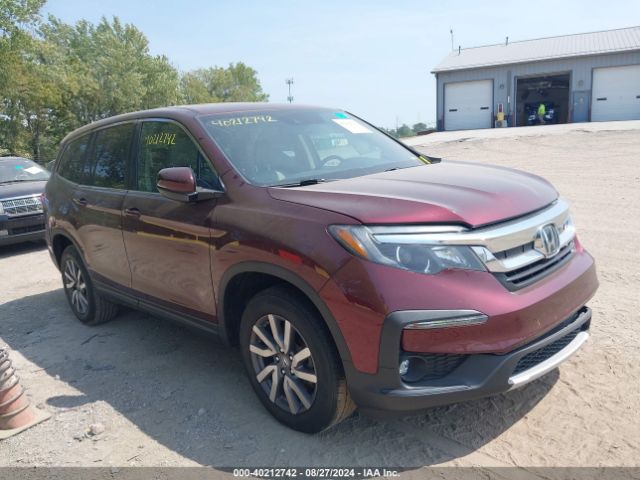 honda pilot 2021 5fnyf5h56mb008755