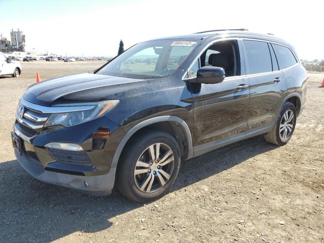 honda pilot exl 2017 5fnyf5h57hb011640