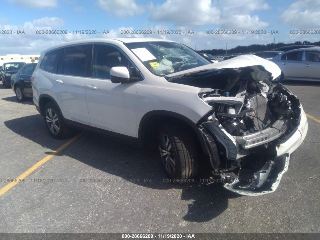 honda pilot 2018 5fnyf5h57jb031165