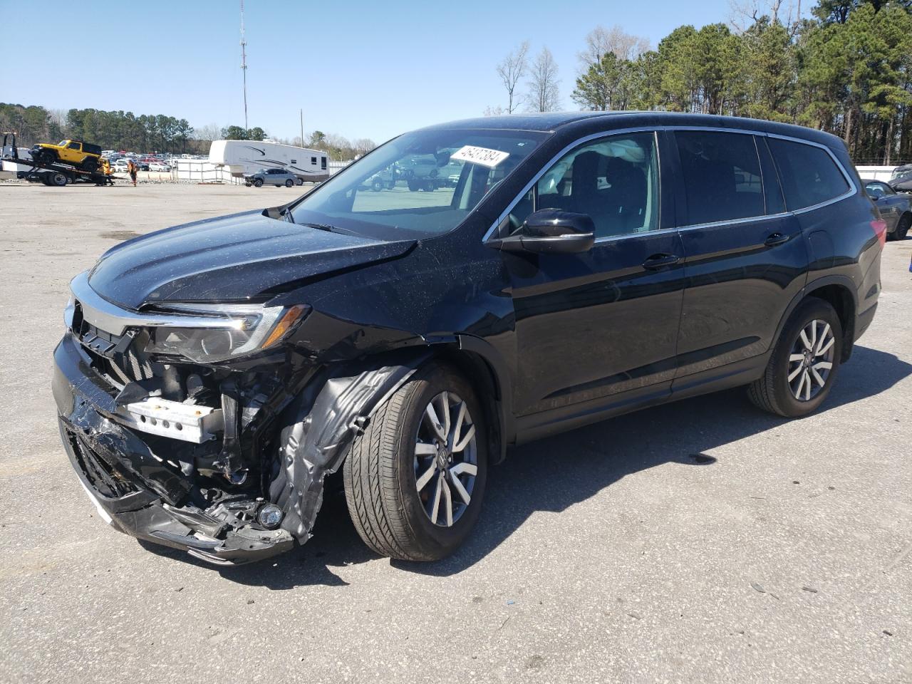 honda pilot 2021 5fnyf5h57mb044664