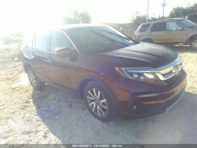 honda pilot 2021 5fnyf5h58mb027632