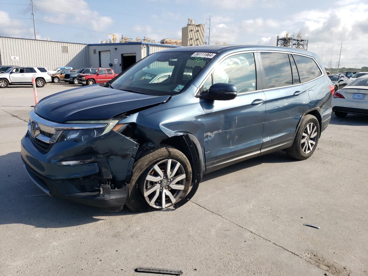 honda pilot 2019 5fnyf5h59kb016586