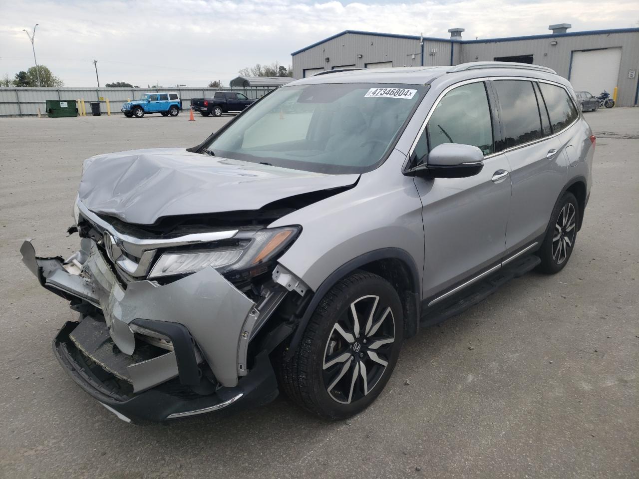 honda pilot 2019 5fnyf5h66kb007725