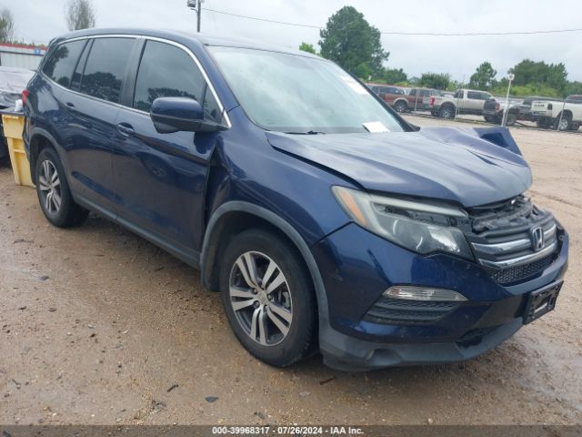 honda pilot 2016 5fnyf5h72gb019211