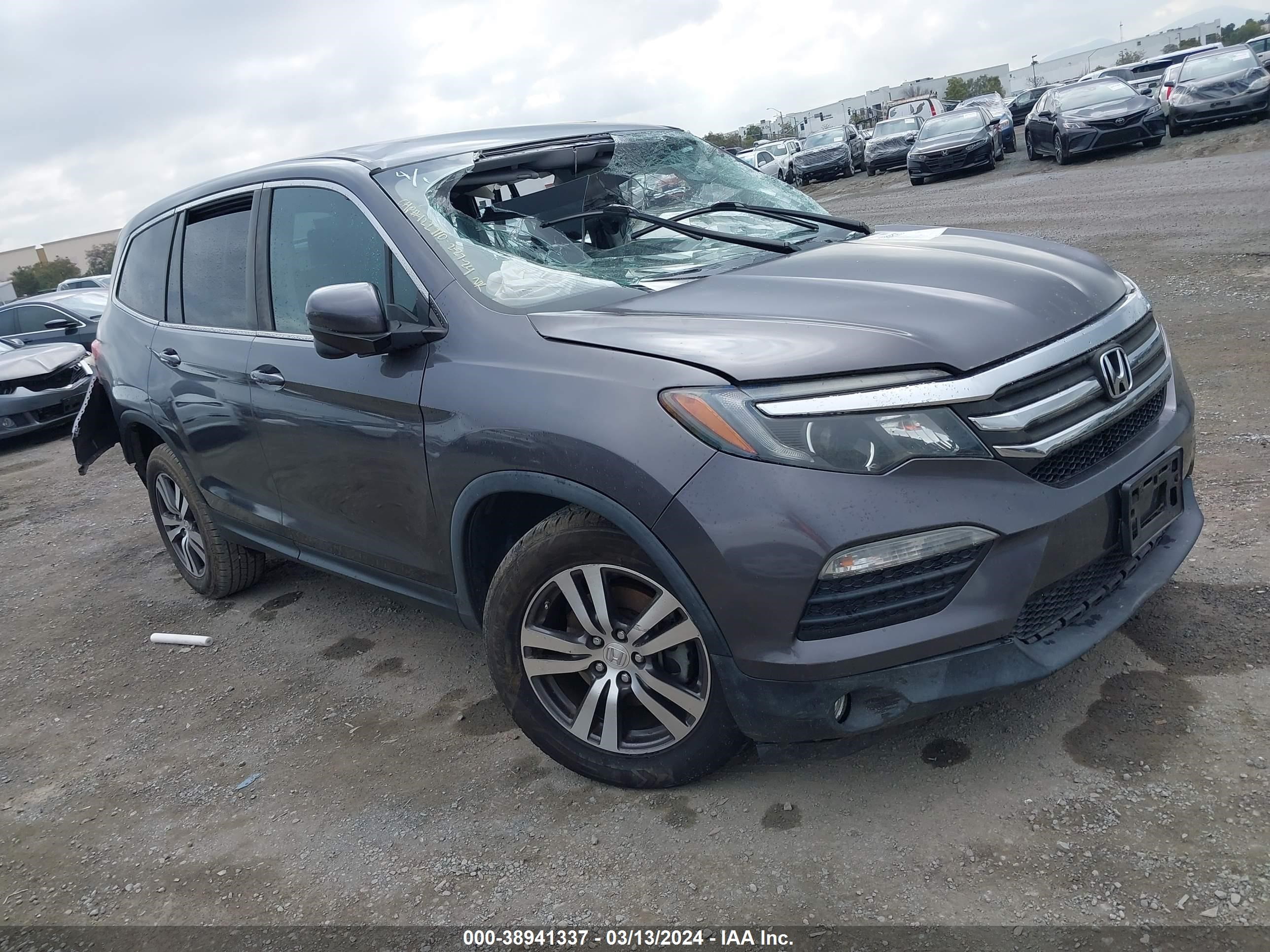 honda pilot 2016 5fnyf5h76gb054771