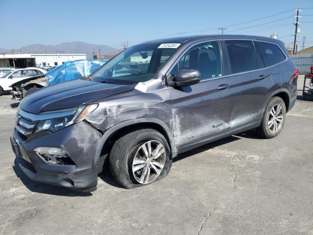 honda pilot exln 2017 5fnyf5h77hb041156