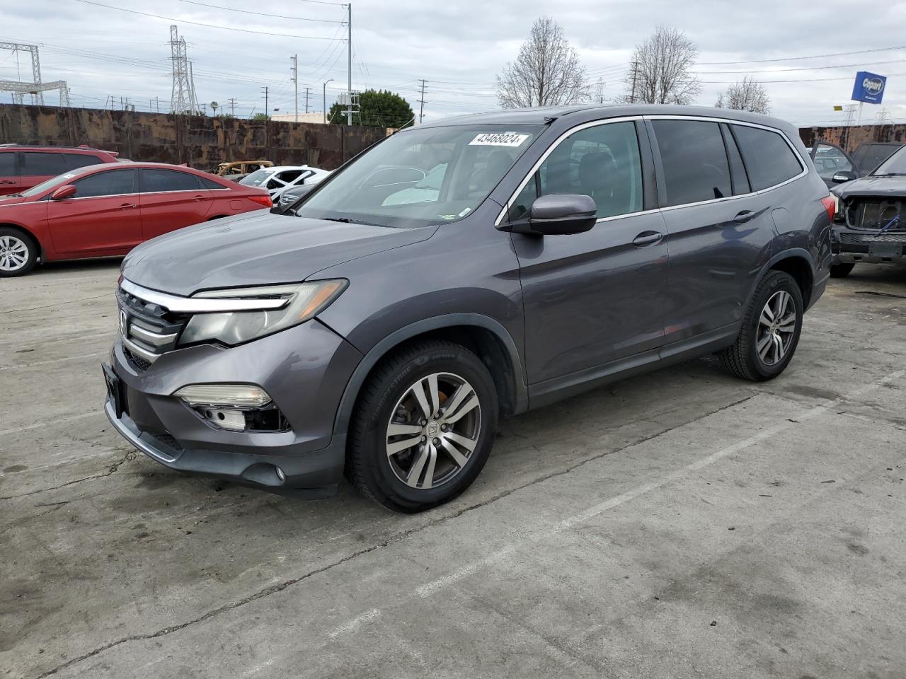 honda pilot 2016 5fnyf5h7xgb021496