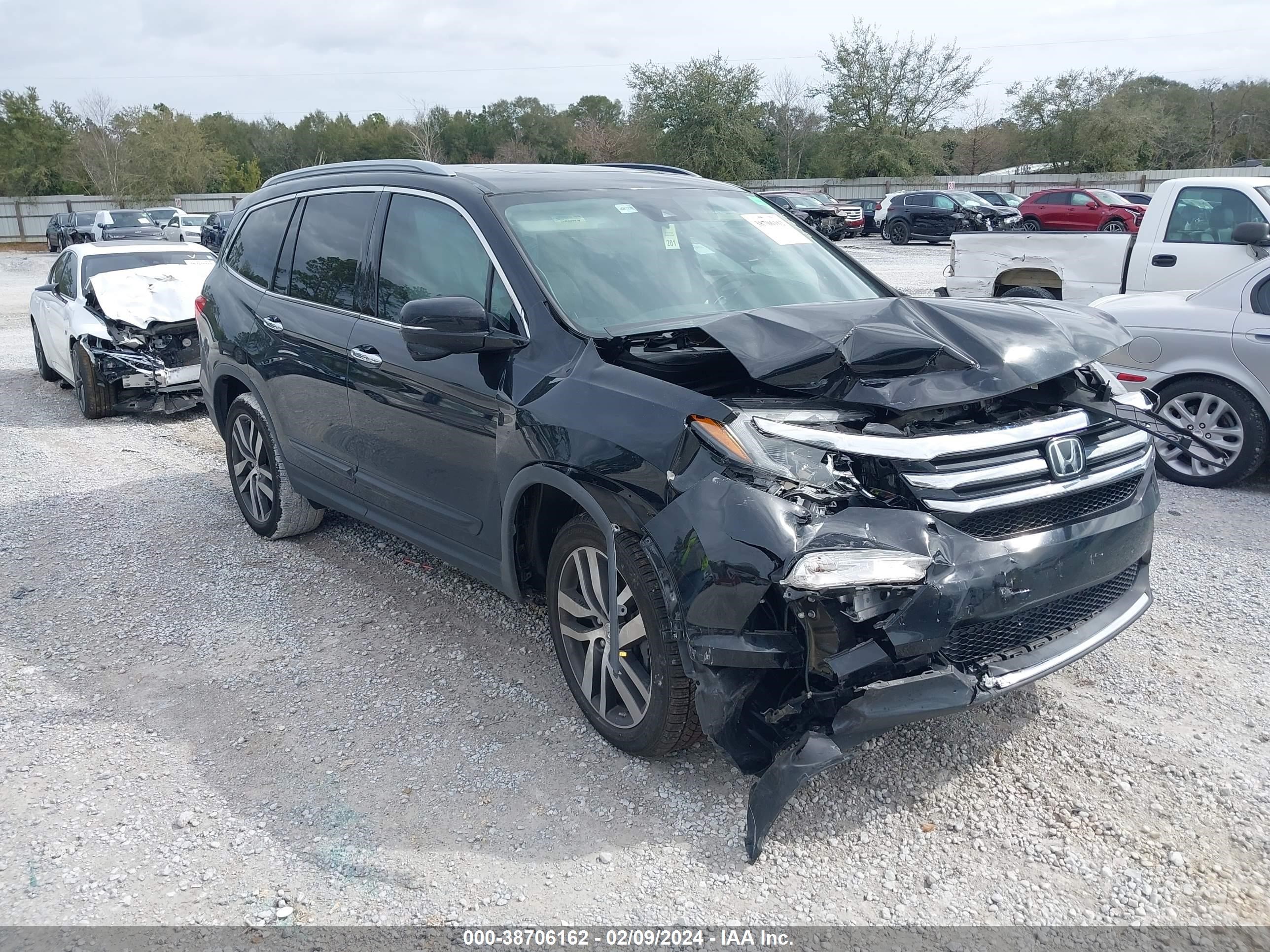 honda pilot 2016 5fnyf5h91gb031206