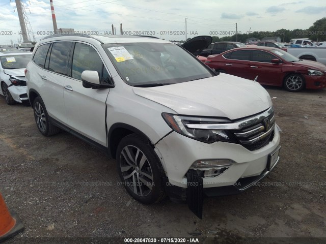 honda pilot 2018 5fnyf5h91jb016342