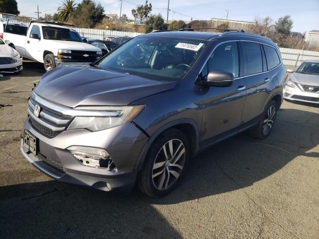 honda pilot tour 2016 5fnyf5h92gb019579